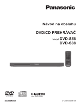 Panasonic DVDS58 Návod na používanie