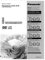 Panasonic DVDS75 Návod na používanie