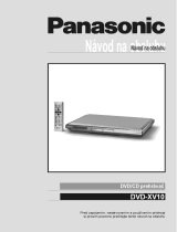 Panasonic DVDXV10 Návod na používanie