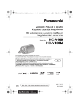 Panasonic HCV100MEP Stručná príručka spustenia