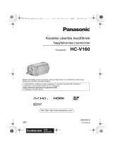 Panasonic HCV160EP Stručná príručka spustenia