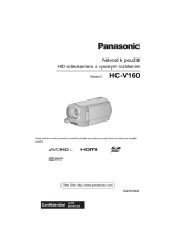 Panasonic HCV160EP Návod na používanie