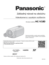 Panasonic HCV180 Návod na používanie