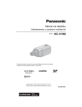 Panasonic HCV180 Návod na používanie