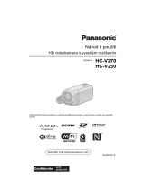 Panasonic HCV270EP Návod na používanie