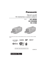 Panasonic HCW580EP Návod na používanie
