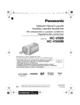 Panasonic HCV500EP Stručná príručka spustenia
