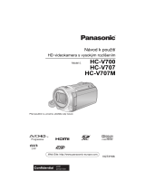 Panasonic HCV707EP Návod na používanie