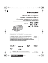 Panasonic HCV707EP Stručná príručka spustenia