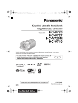 Panasonic HCV710EP Návod na používanie