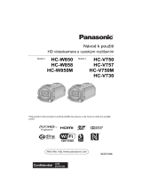 Panasonic HCV750MEP Návod na používanie