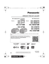 Panasonic HCVX870EP Stručná príručka spustenia