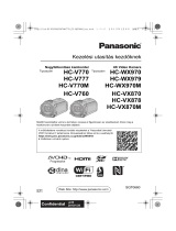 Panasonic HCVX870EP Stručná príručka spustenia