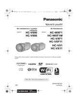 Panasonic HCV808EP Návod na používanie