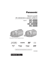 Panasonic HCX909EP Návod na používanie