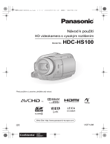Panasonic HDCHS100 Návod na používanie