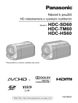 Panasonic HDCTM60 Návod na používanie