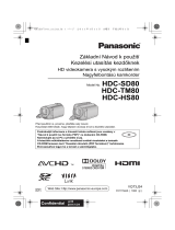 Panasonic HDCHS80EP Stručná príručka spustenia