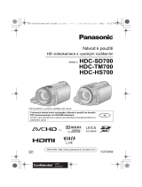Panasonic HDCSD700 Stručná príručka spustenia