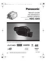 Panasonic HDCSX5 Návod na používanie