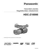 Panasonic HDCZ10000E Návod na používanie