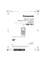 Panasonic HMTA1EP Návod na používanie