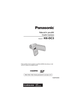 Panasonic HXDC3EC Návod na používanie