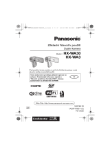Panasonic HXWA3EP Návod na používanie