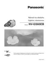 Panasonic NVGS60EP Návod na používanie