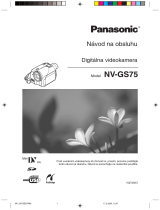 Panasonic NVGS75EP Návod na používanie