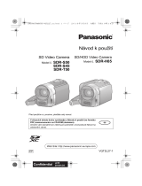 Panasonic SDRH85 Návod na používanie