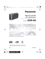 Panasonic SDRS9 Návod na používanie