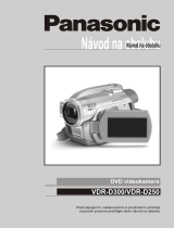 Panasonic VDRD300EP Návod na používanie
