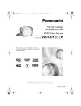 Panasonic VDRD160EP Návod na používanie