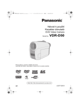 Panasonic VDRD50 Návod na používanie