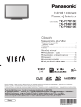 Panasonic TXP42X10E Návod na používanie