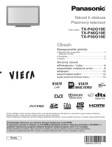 Panasonic TXP50G10E Návod na používanie