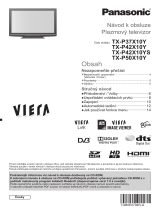 Panasonic TXP37X10Y Stručná príručka spustenia