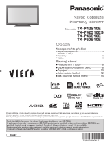 Panasonic TXP46S10E Stručná príručka spustenia