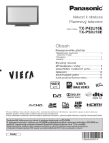 Panasonic TXP50U10E Stručná príručka spustenia