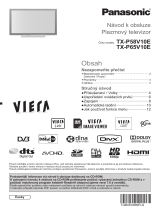 Panasonic TXP65V10E Stručná príručka spustenia