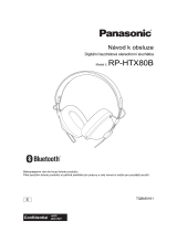Panasonic RPHTX80BE Návod na používanie