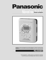 Panasonic RQSX58V Návod na používanie