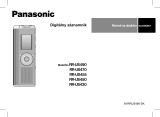 Panasonic RRUS490 Návod na používanie