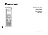 Panasonic RRUS550 Návod na používanie