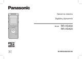 Panasonic RRXS450E Návod na používanie