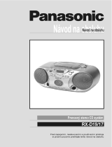 Panasonic RXD17E Návod na používanie