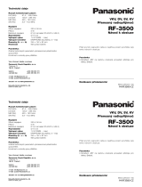 Panasonic RF3500 Návod na používanie