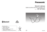 Panasonic RPBTS50E Návod na používanie