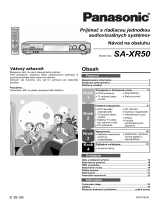 Panasonic SAXR50 Návod na používanie